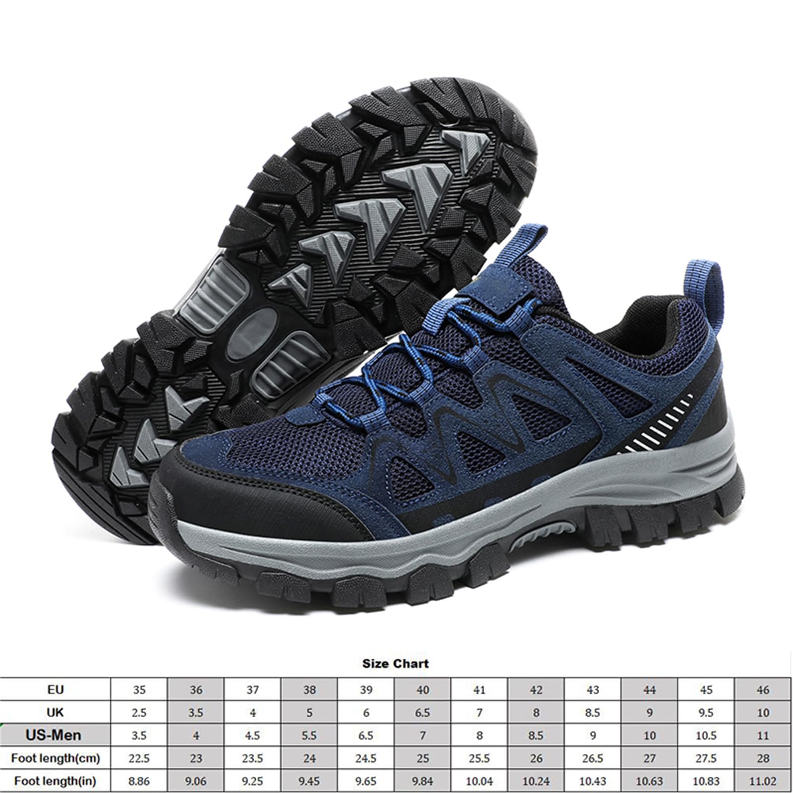 Męskie oddychające buty trekkingowe niskie buty outdoorowe