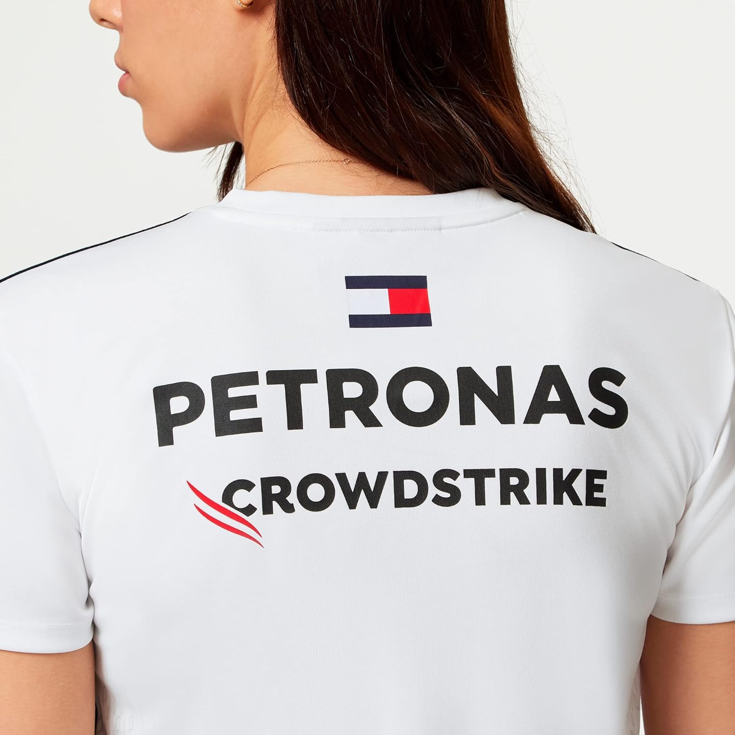 Mercedes AMG Petronas Formula One Team - Womens 2023 Team T-Shirt - White - Size: XXL - Image 7