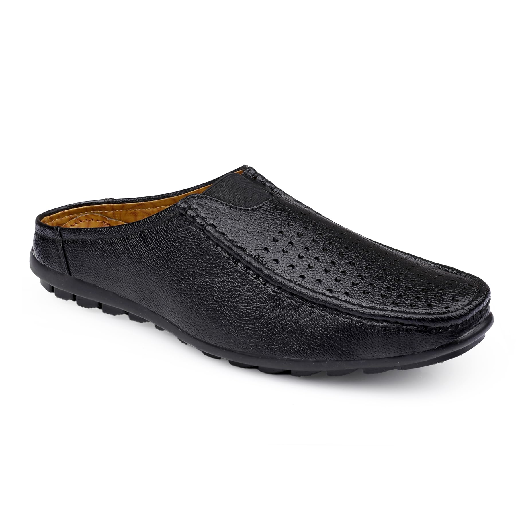 Open Half Loafer for Men I Cut Loafer I Mules I Stylish and Comfortale with Soft Cushioned Insole-image-49