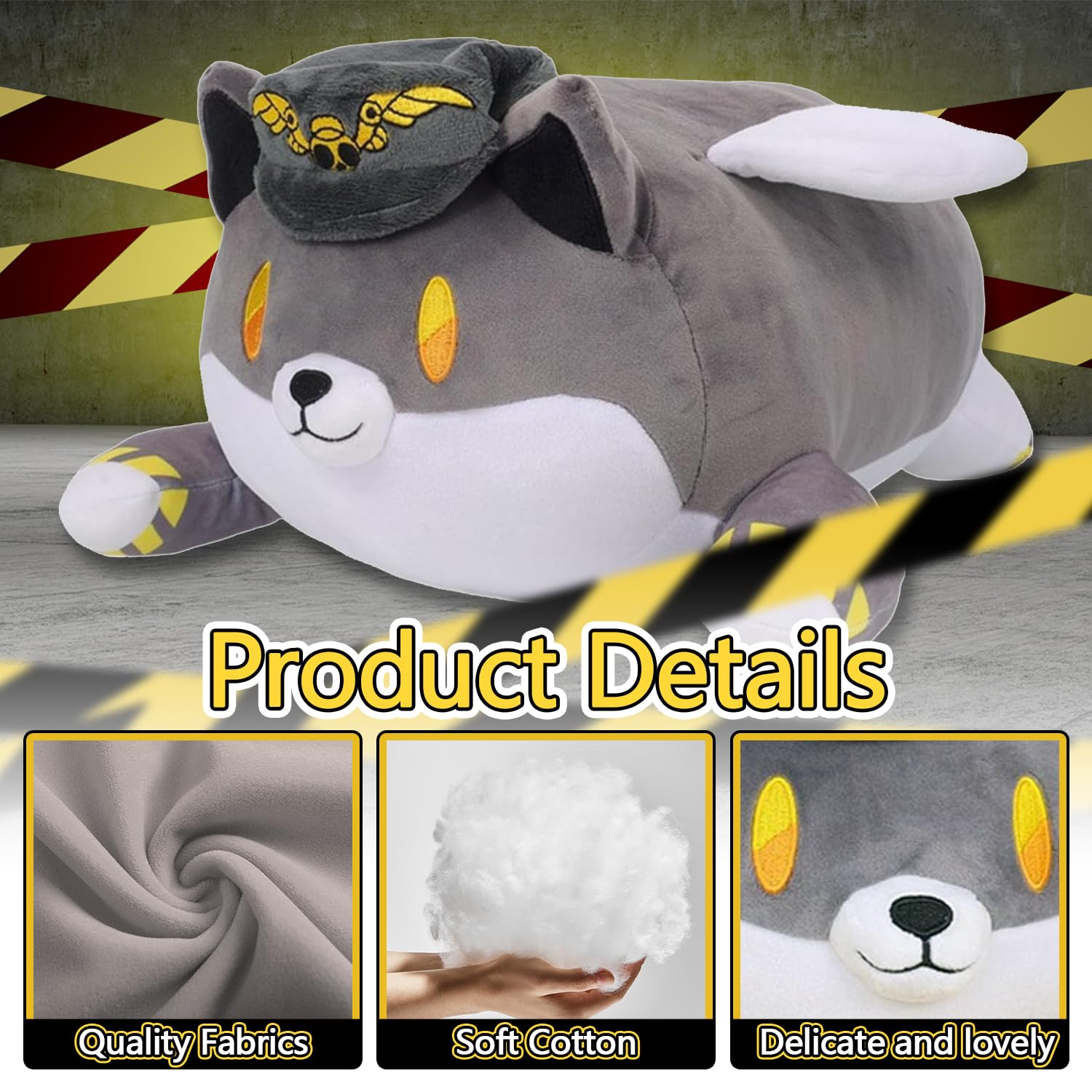 Juguete de Peluche Murder Drones, 40cm Peluche Murder Drones Uzi, Murder Drones Muñeco Peluche Juguetes, Lindas Drones Asesinos Muñecas Peluche, Murder Drones Plush para Niños, Niñas y Fanáticos