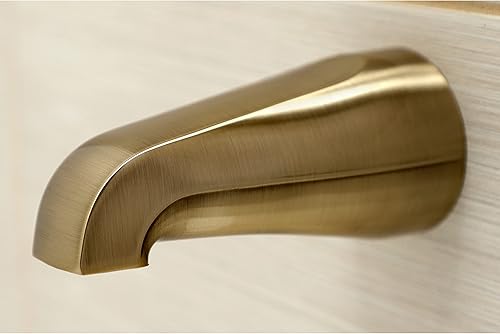 Miniatura 9 de Kingston Brass KB230AX - Grifo victoriano para bañera y ducha, negro mate, 72 x 8 x 7.38 pulgadas