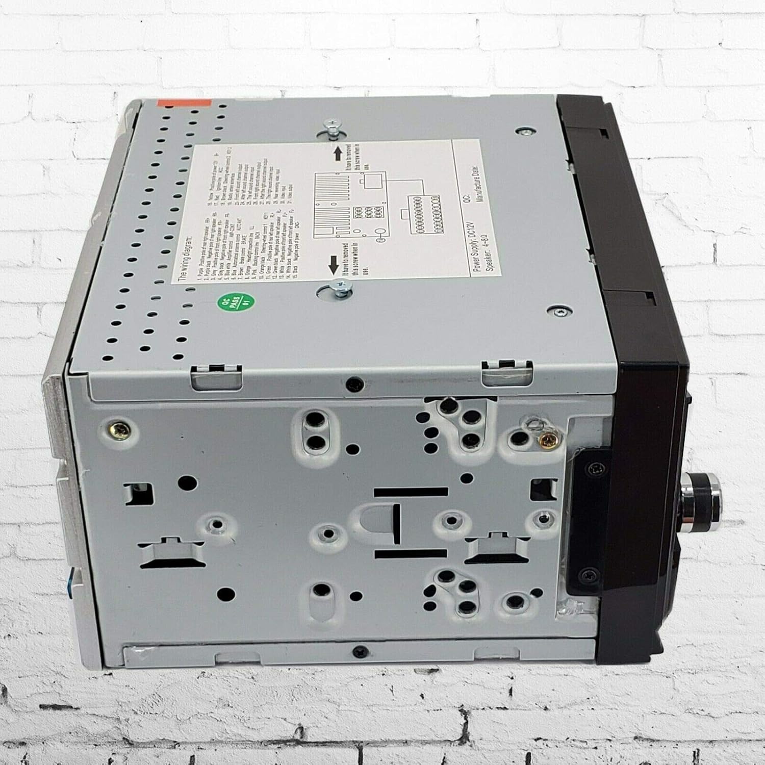 AUDIOTEK AT-578T Car Stereo Rear View