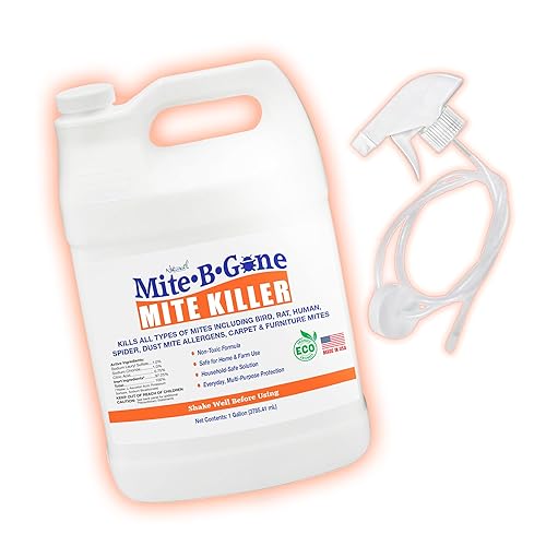 Mite Killer Spray - 1 Gal Natural Mite Treatment Kills