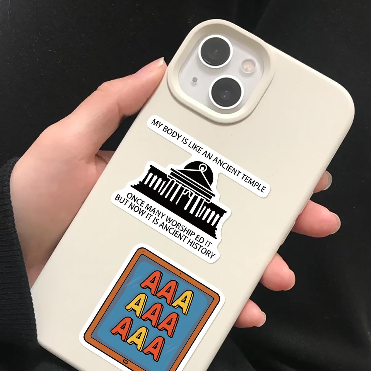 Funny History Meme Stickers for Water Bottle, 50pcs Funny Stickers for Adult Kids Teen Travel Case, Laptop, Guitar, Skateboard, Phone, Computer, Bike (Funny History) - Image 2