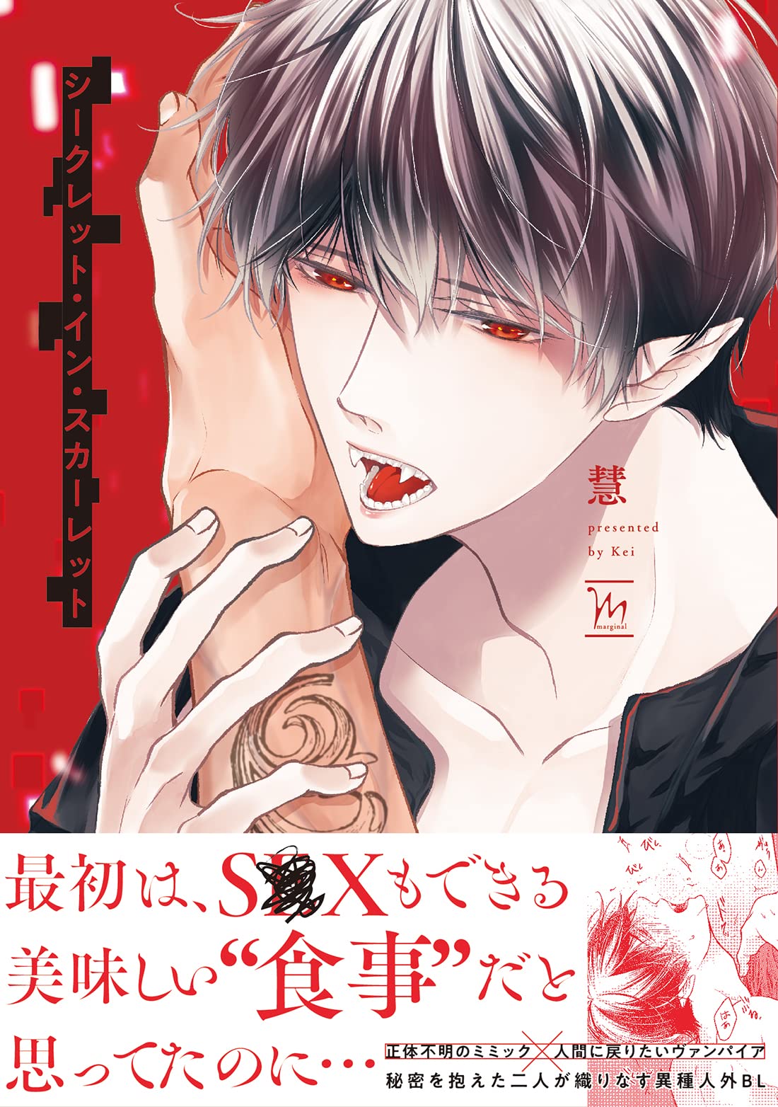 シークレット・イン・スカーレット (マージナルコミックス) | 慧 |本