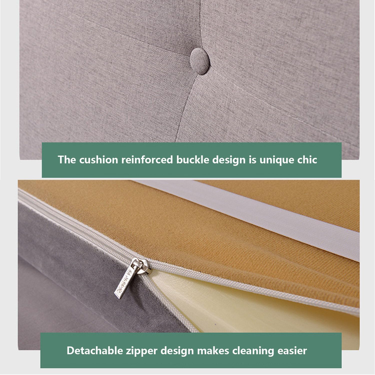 Copritestiera Letto Cuscino per Testiera Cuscini da Lettura in Velluto A Coste Matrimoniale/Singolo Copertura Testata Letto Imbottita Morbida E Soffice Supporto Protezione Fodere,B,135 * 60 * 10cm