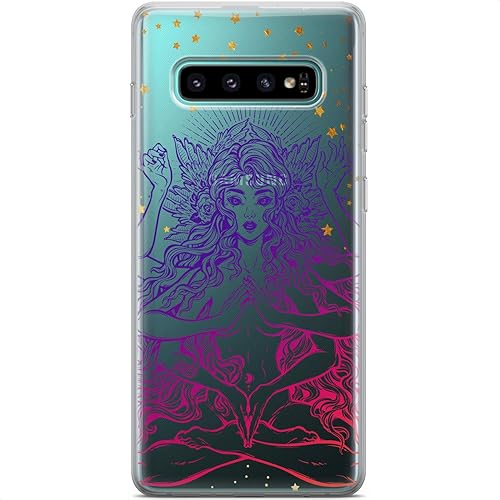 Miniatura 70 de Mertak Funda compatible con Samsung Galaxy S25 Ultra S24 S23 FE 5G S22 Plus S21 S20 S10+ Acuarela Flexible Ligero Muertes Cabeza Polilla Protectora
