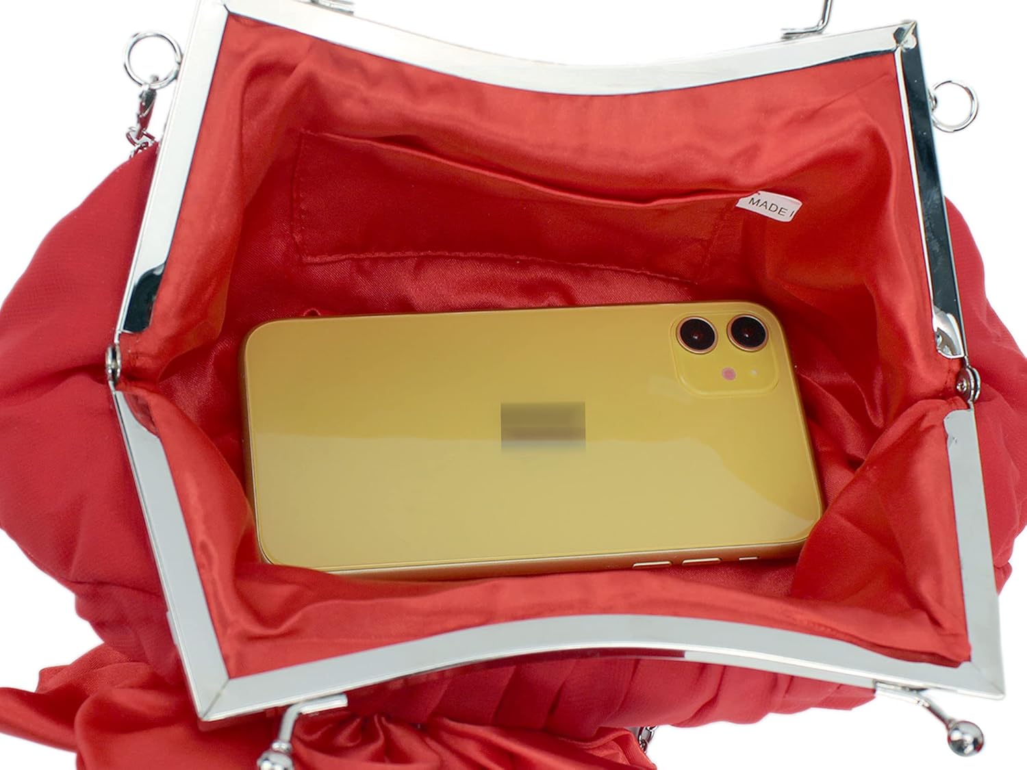 Goclothod Evening Bag Cute Floral Wristlet Purse Medium Clutch Handbags Phone Pouch