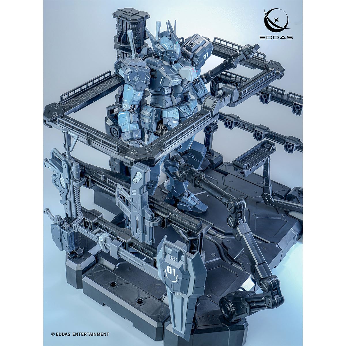 HiPlay Eddas Tecnología Tecnología 4ª Edición NORM Mecha NGMPM01 Kit de Modelo de Montaje en Plástico