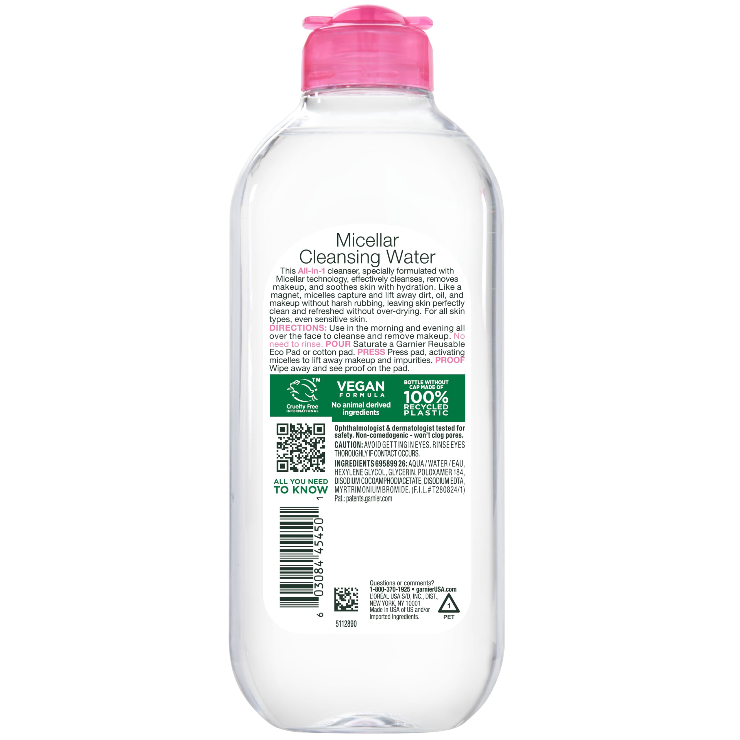 Garnier Micellar Water - Hydrating Makeup Remover -2