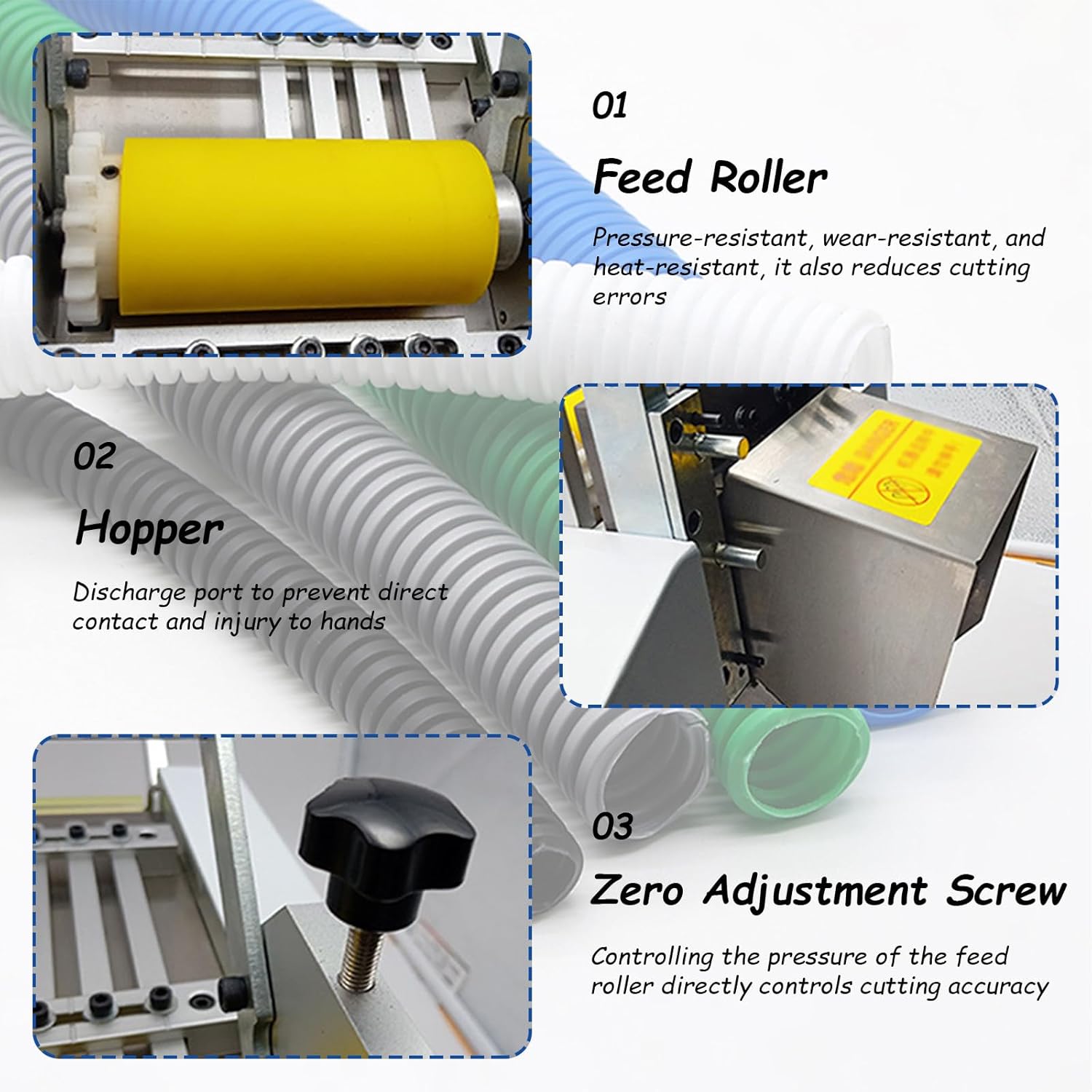 Micro-Computer Cutting Machine, 500w Electric Tube Cable Pipe Cutter, with Micro Computer Control, Cutting Accuracy 0.1mm, for Cutting Various Thin and Thick Materials 200D