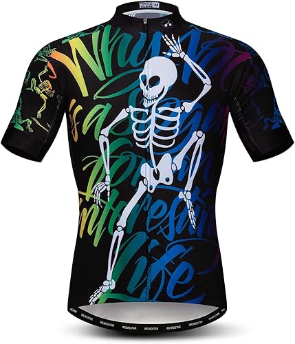 Hotlion Verano Ciclismo Jersey Hombres Mountain Bike Jersey Secado rápido Bicicleta Camisa Manga Corta Ciclismo Ropa