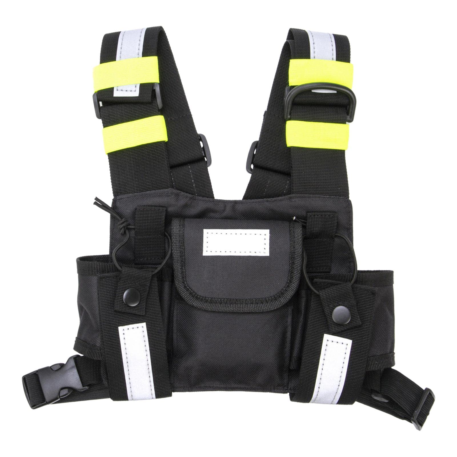 3 set di fondine da spalla, pettorali, pettorali, gilet, attrezzatura per walkie talkie custodia durevole