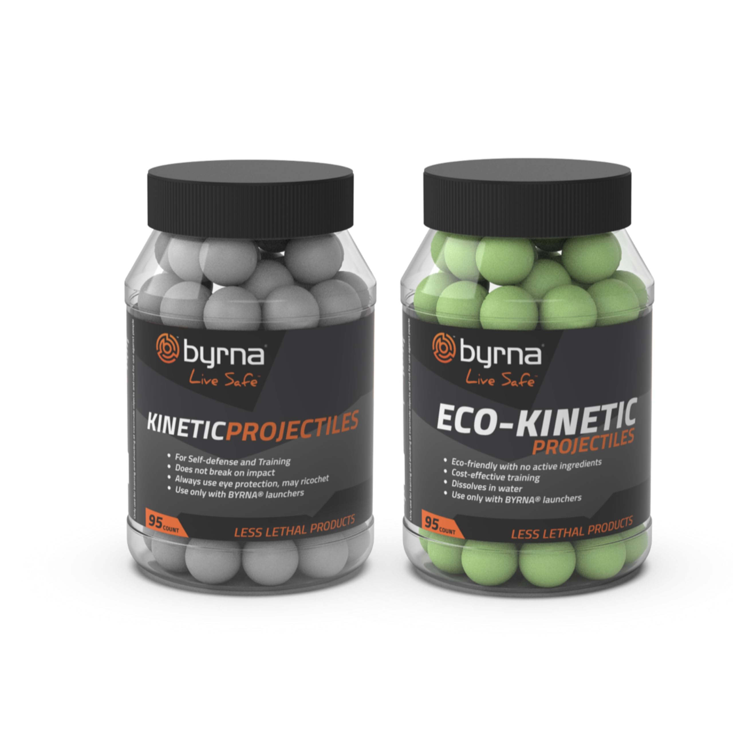 61 Caliber Projectiles Byrna .61 Cal PRO-TRAINING Projectiles U2013 25 ...