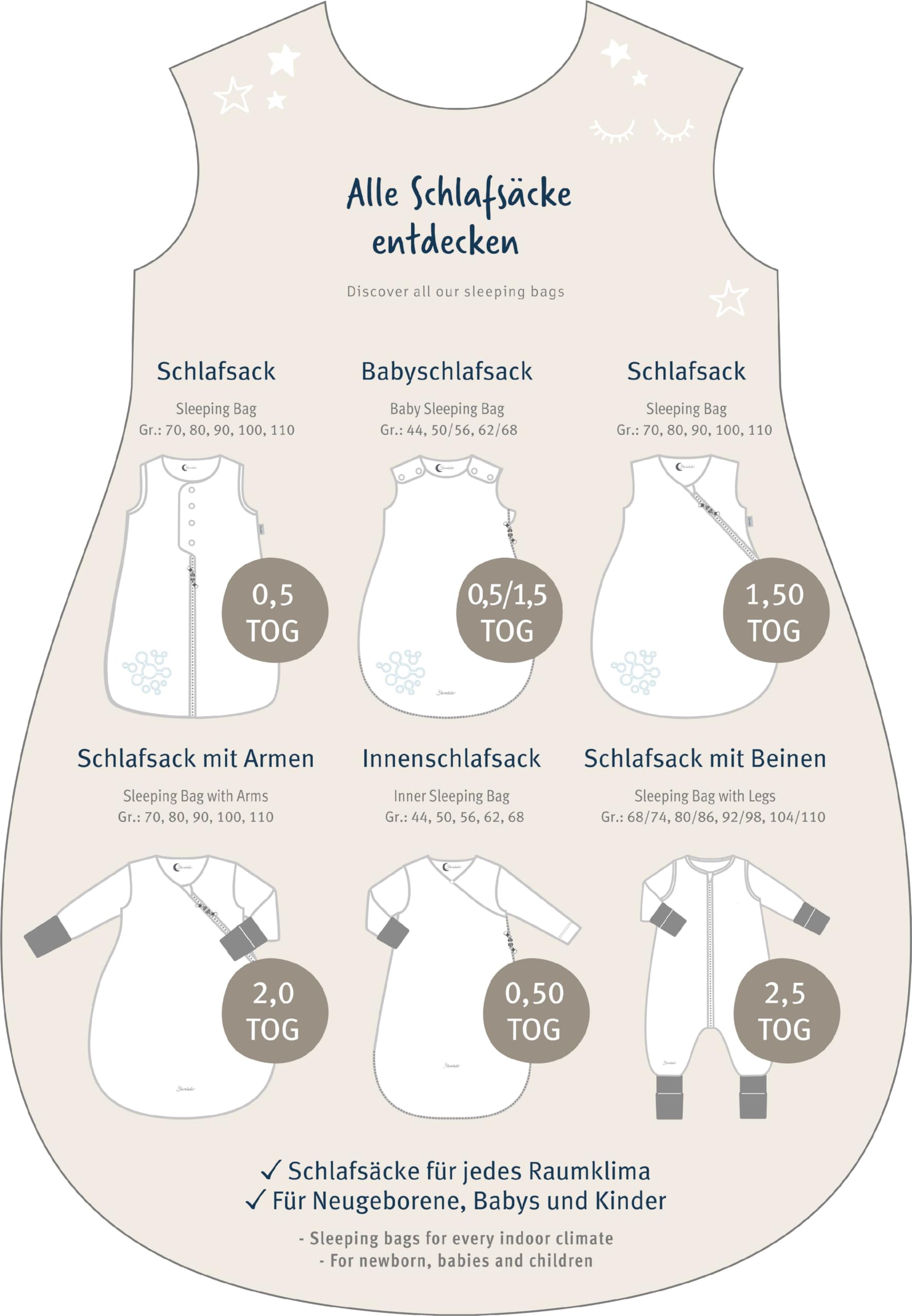 Sterntaler Baby Schlafsack Esel Emmi Girl flora rose Größe 62/68
