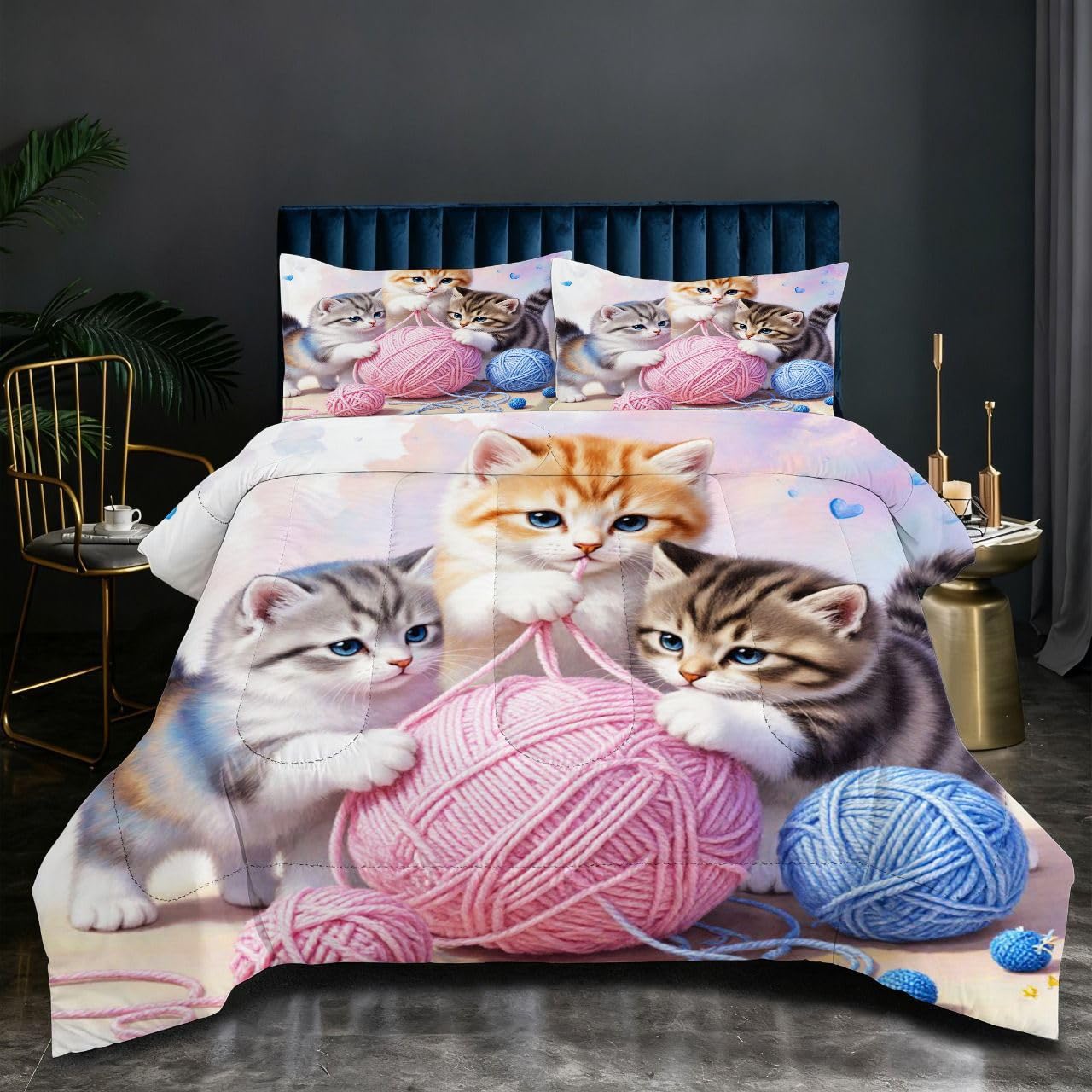 Parure de couette 240x260 au rembourrage coton 200GSM de qualité