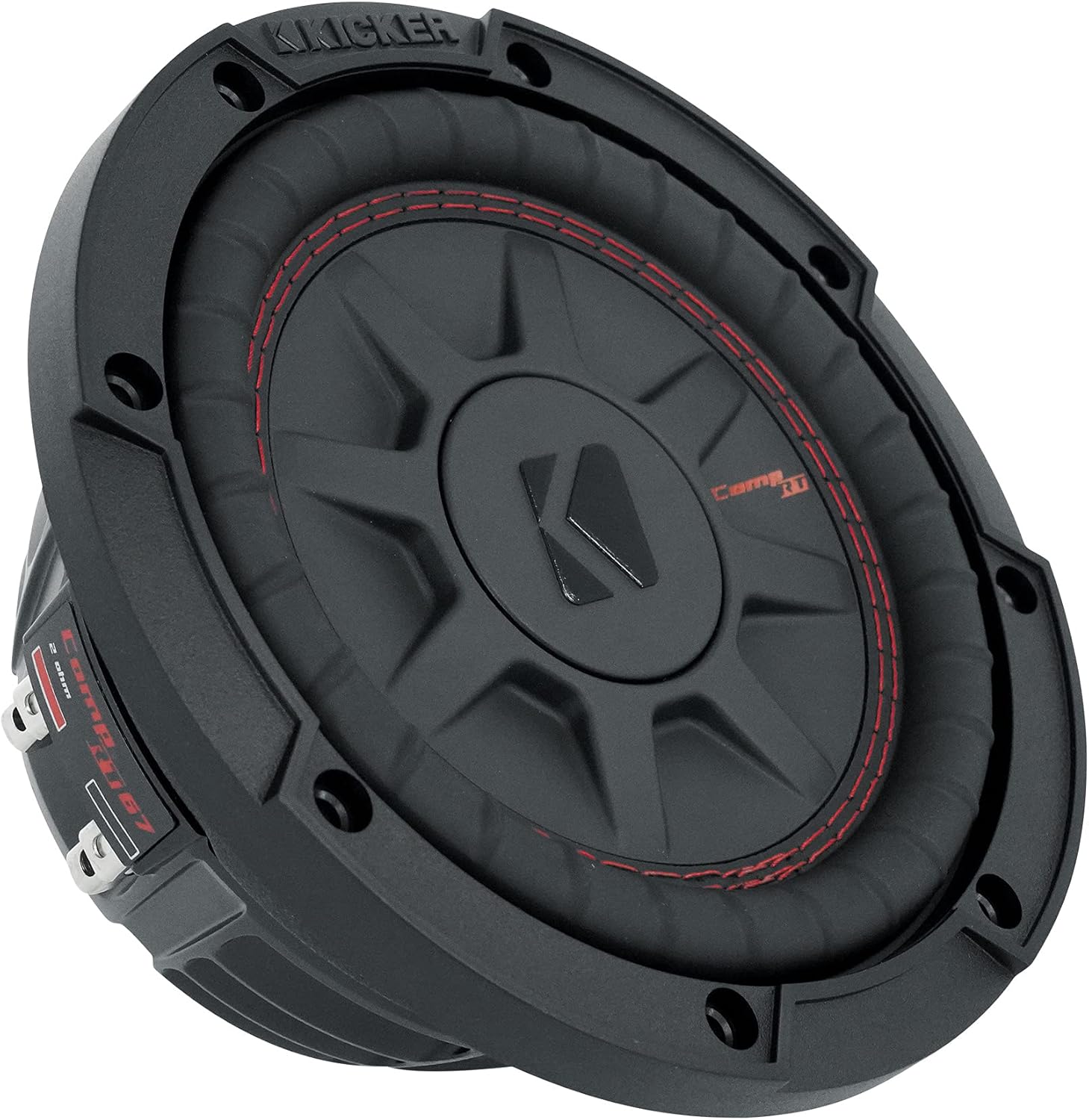 KICKER 2 48CWRT672 CompRT 300w Shallow 6.75" Subwoofers DVC 2-ohm Subs CompRT67