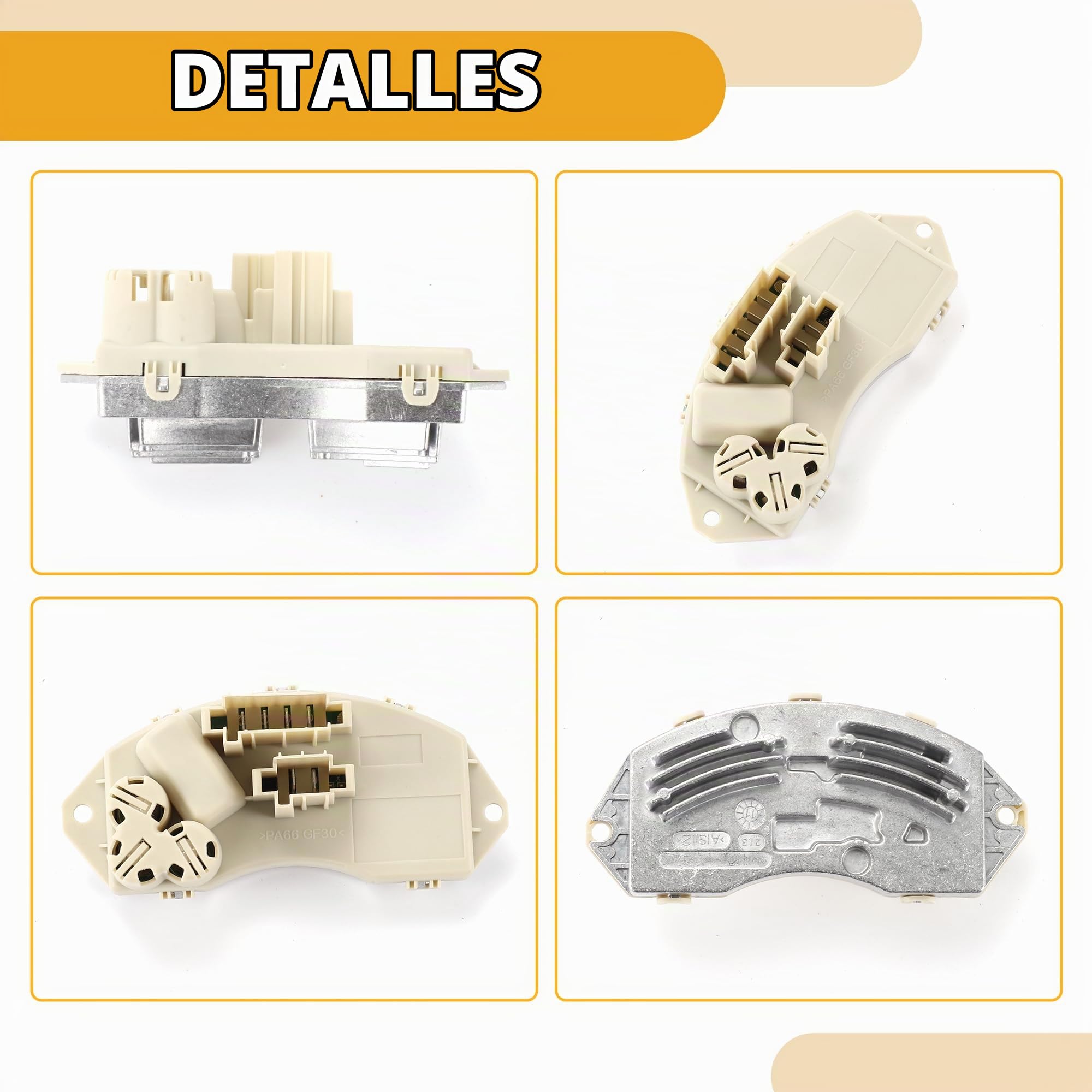 Resistencia Motor Soplador Hvac Para Bmw Serie 1 M 2011 1Pc