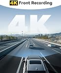 REDTIGER 4K Dash Cam Front, ADAS, Built-in WiFi GPS, Mini Car Dash Camera with G Sensor, 24H Parking Monitor, Free 32GB Memory Card, APP Control, Loop Recording, Night Vision(F9 Lite)