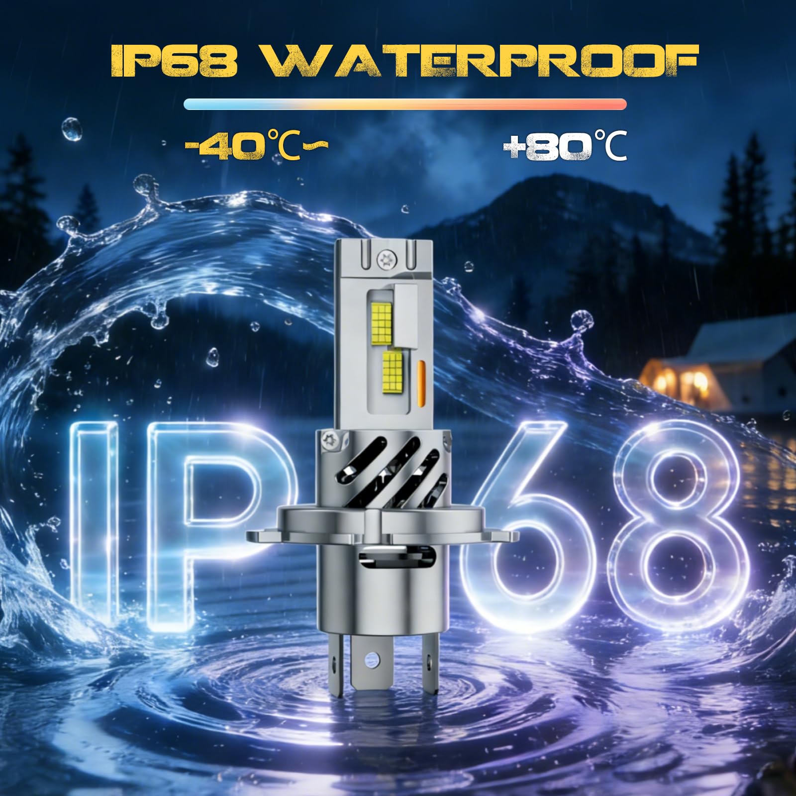 KOYOSO H4 LED 120 W, 28000 lm