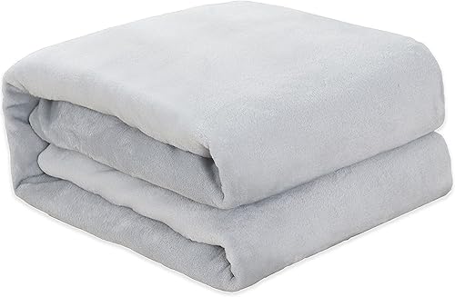 Miniatura 7 de Elegant Comfort Manta de lujo aterciopelada, ligera para todas las estaciones, ultra afelpada, suave, acogedora y mullida para sofá, cama, viajes,