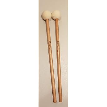 Timpani Beater Felt Bass Drum Mesh Drum Marching Paradet Drum Coachmusic HT-3 Pack of 2