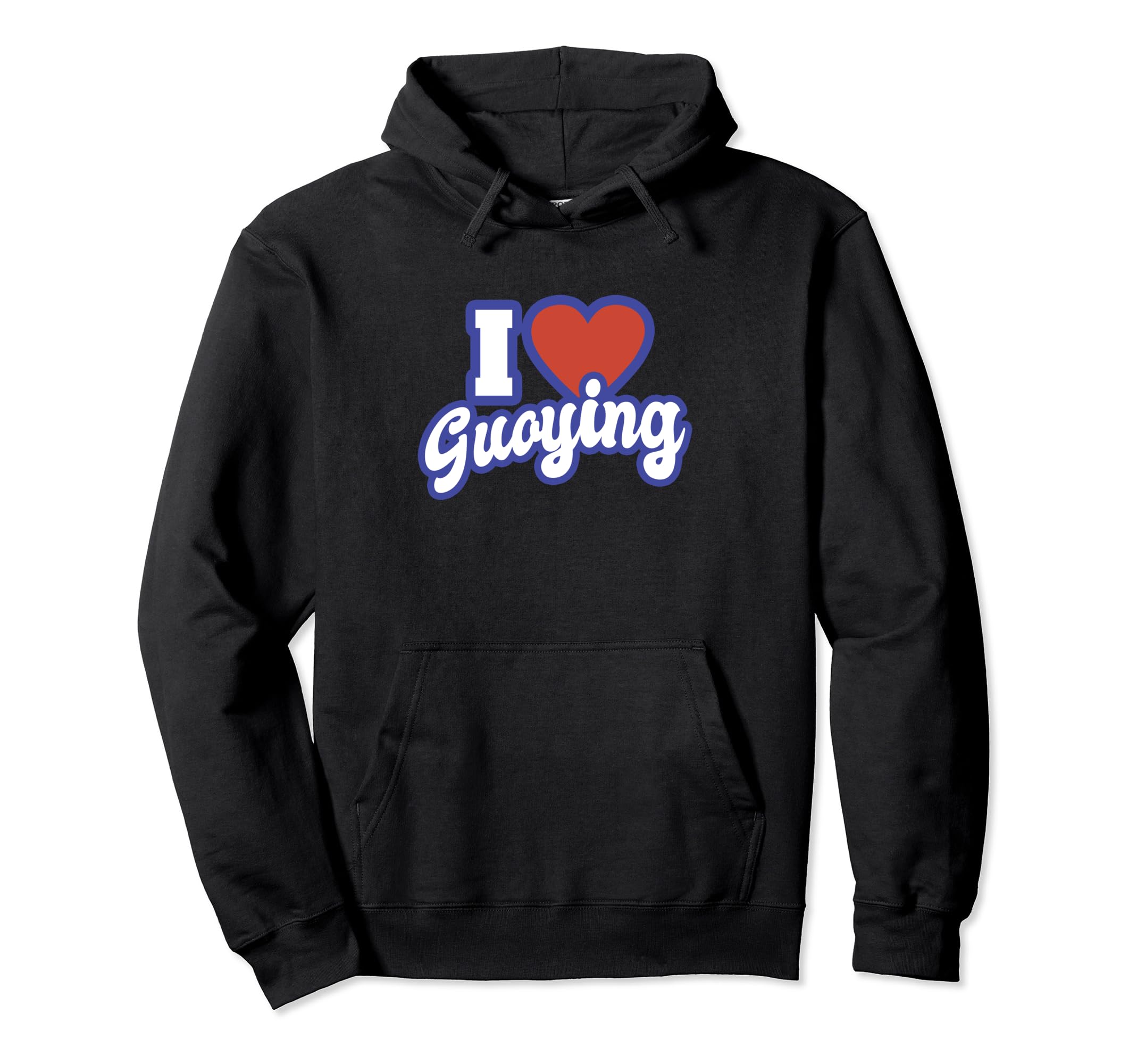 I Love Guoying Pullover Hoodie