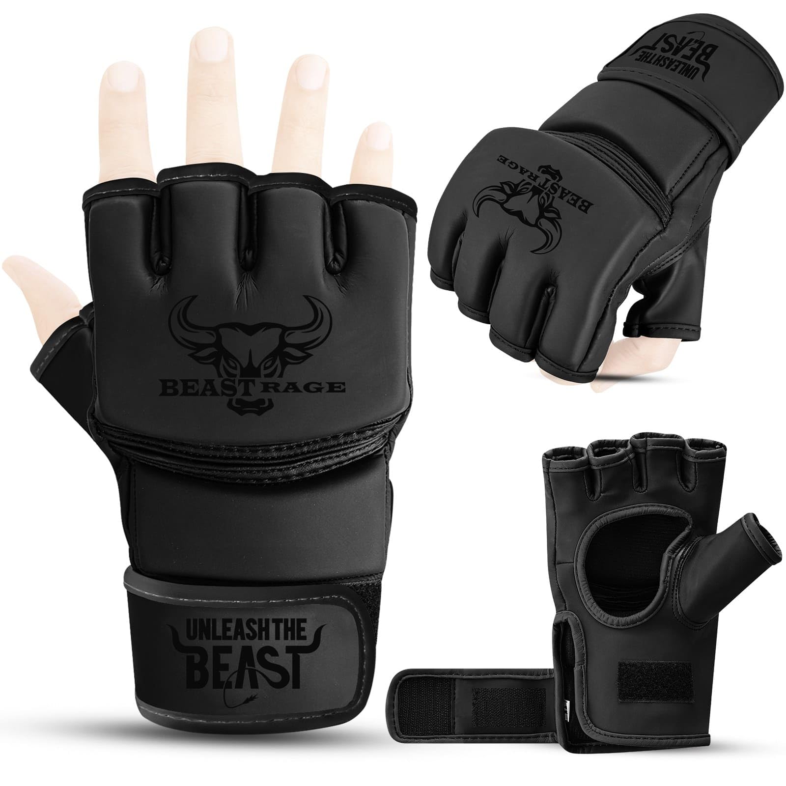 BEAST RAGE Winter-Fahrradhandschuhe für Kinder, wasserdichte