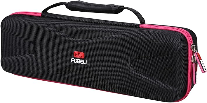 FBLFOBELI Hard Carrying Case for REVLON One Step 1.0 Volumizer / 2.0 Volumizer Plus Hair Dryer and Hot Air Brush (Raspberry, Case Only)