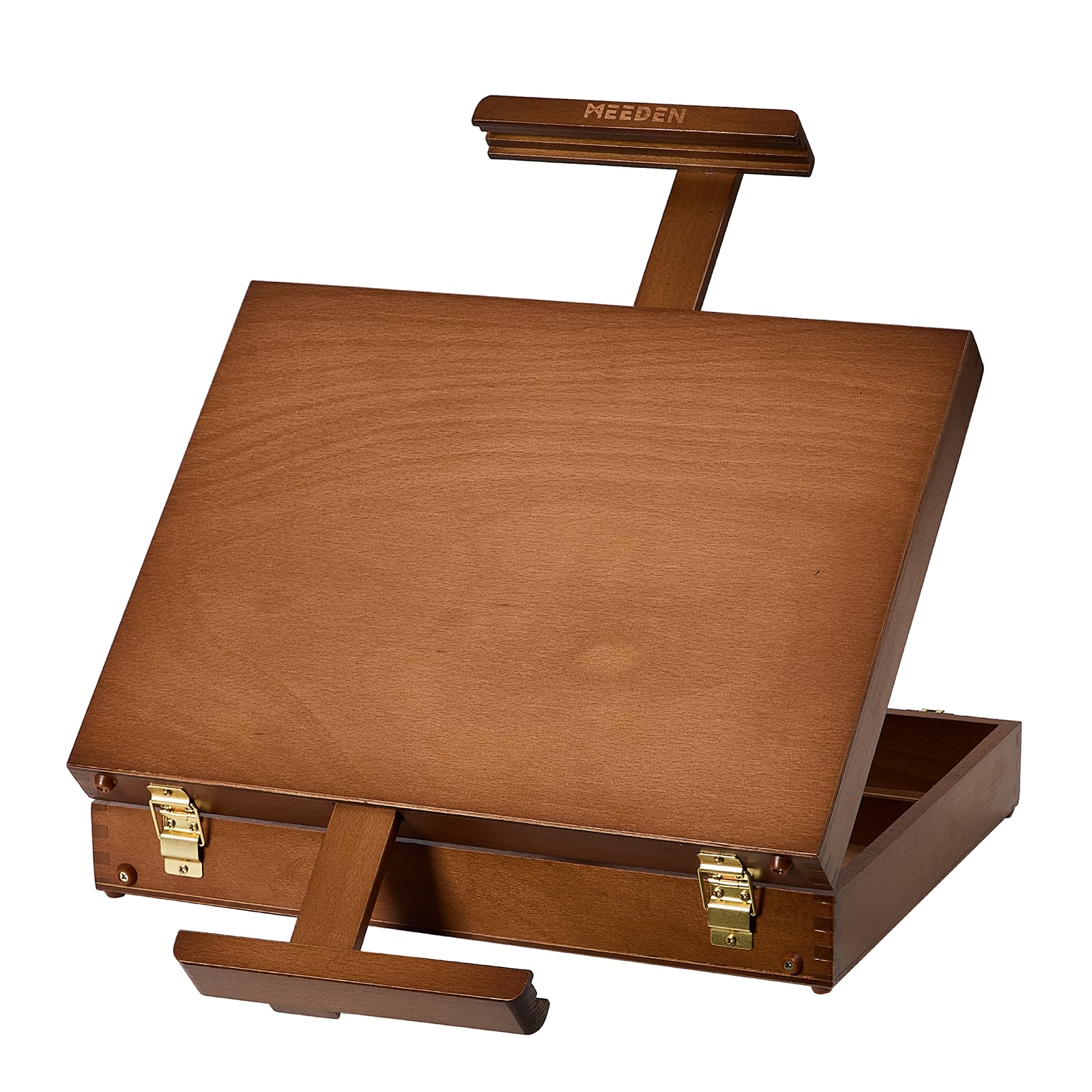 MEEDEN Caballete de mesa para pintar: caballete de mesa de madera con