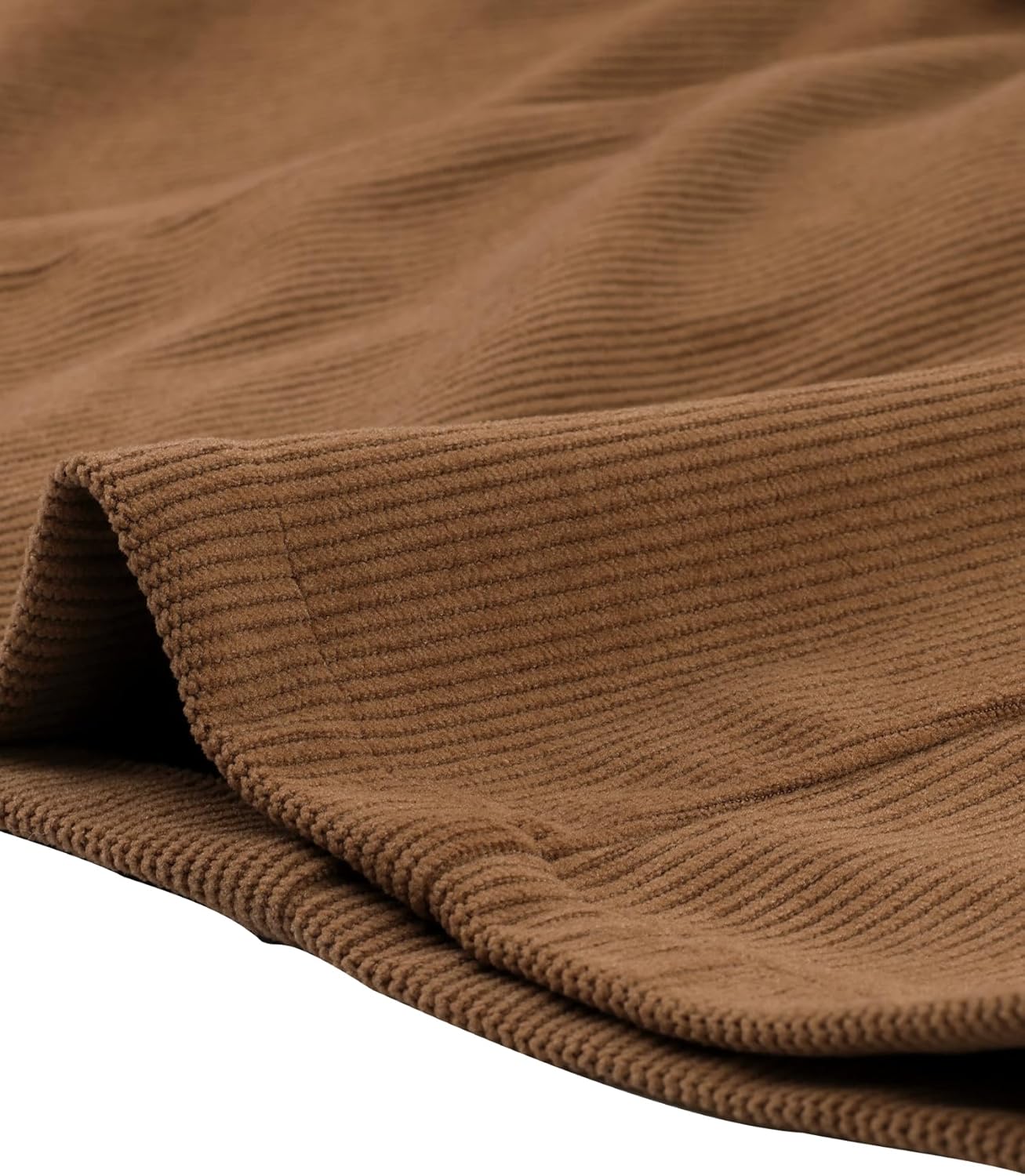 Allegra K Corduroy Overall Dress for Women's Fall Scoop Neck Sleeveless Button Down Casual Pinafore Dresses - Image 5