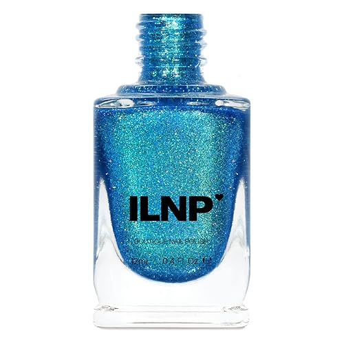 Miniatura 2003 de ILNP Madison Ave Esmalte de uñas holográfico metálico rosa antiguo