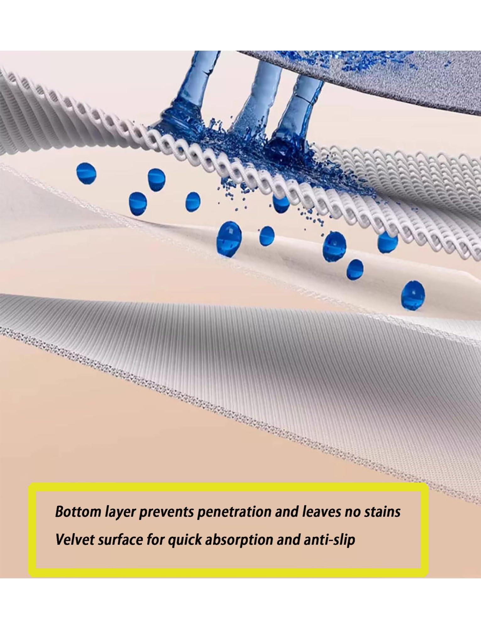 Tapis commercial à couverture complète pour les entreprises, revêtement de sol intérieur épais antidérapant, grande surface personnalisable sous le bureau