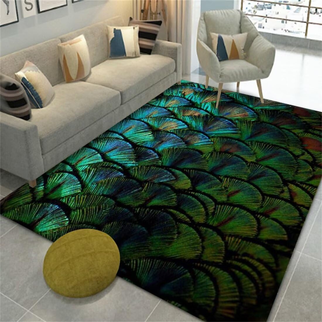 Tapis entrée 160x280cm résistant pour protéger un sol de couloir usé