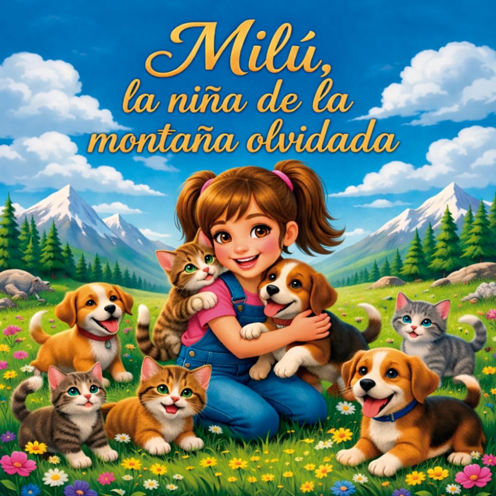 Milú: La niña de la montaña olvidada: Un cuento ilustrado sobre valentía, amor y amistad para niños de 4 a 9 años (Cuentos Infantiles)