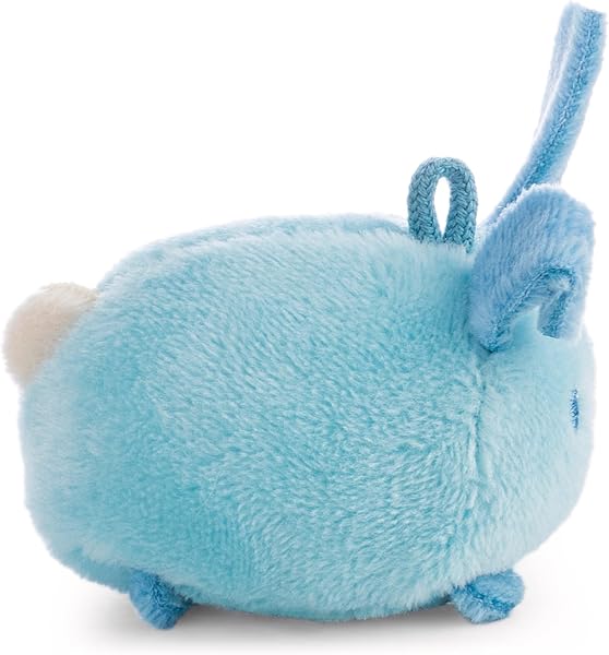 Pibu 62931 - Morbido Coniglietto di Peluche, per Coccole e Giochi, per Bambini e Adulti, Fantastica Idea Regalo, 5 cm, Azzurro - 3
