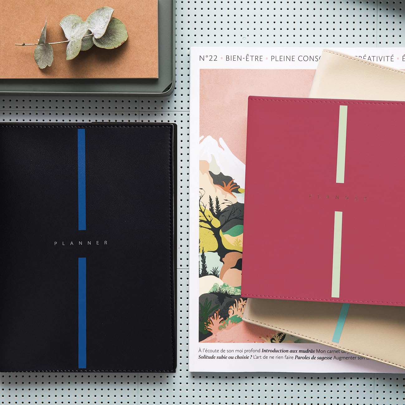 Agenda Quo Vadis 16 Mois 2025-2026 Billy Rose - Semainier Horizontal, Papier Blanc, Couverture Amovible - 7