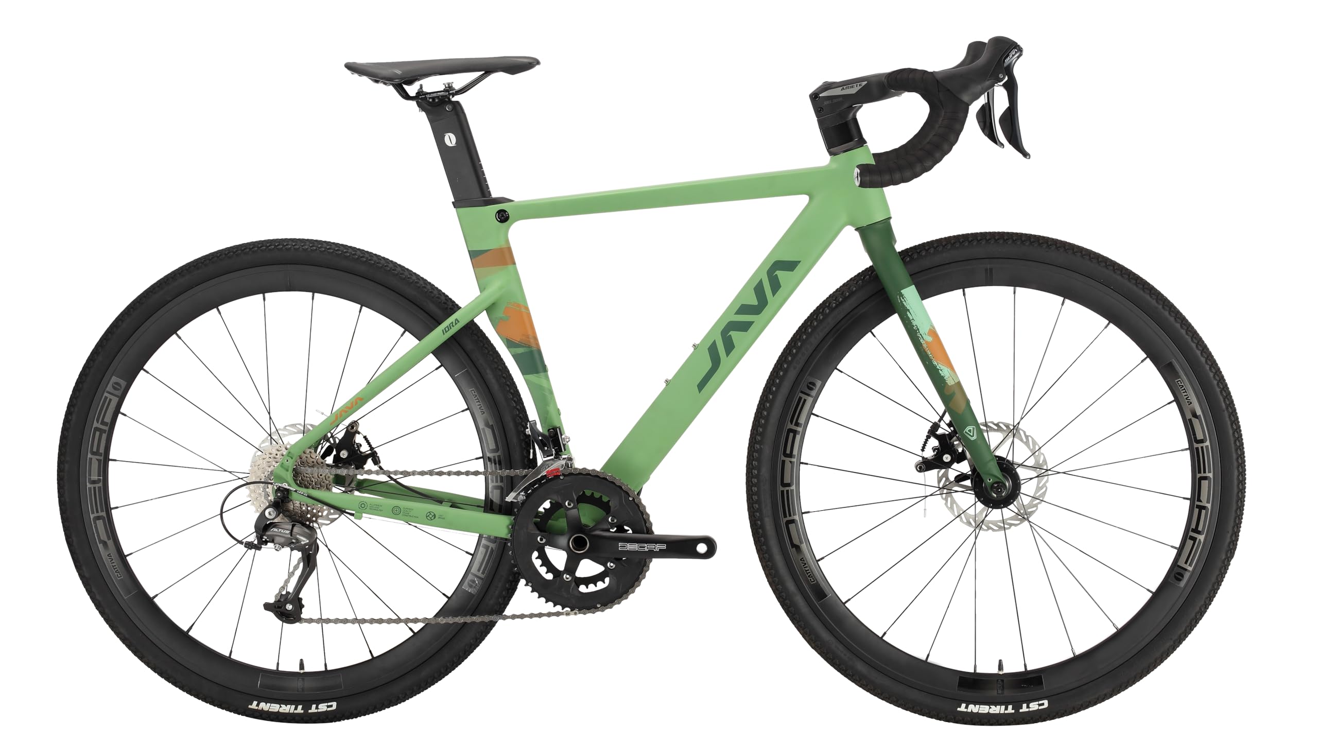 JAVA IDRA Gravel Bike 9 Speeds (510, Green): Buy Online at Best Price in UAE