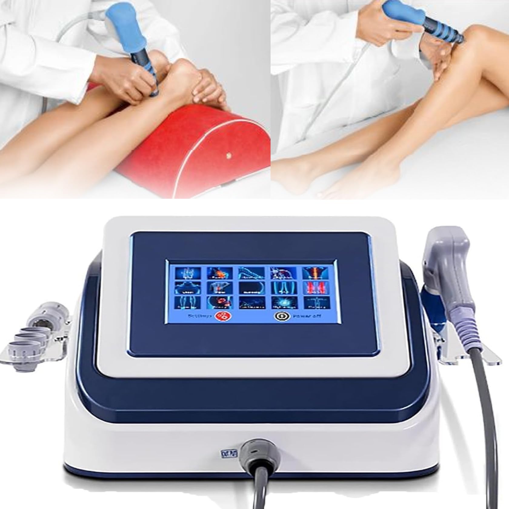 Extracorporeal Shock Wave Therapy Machine Muscle Massage Gun Impulse Gun Deep Tissue Percussion Muscle Massager With 5 Massage