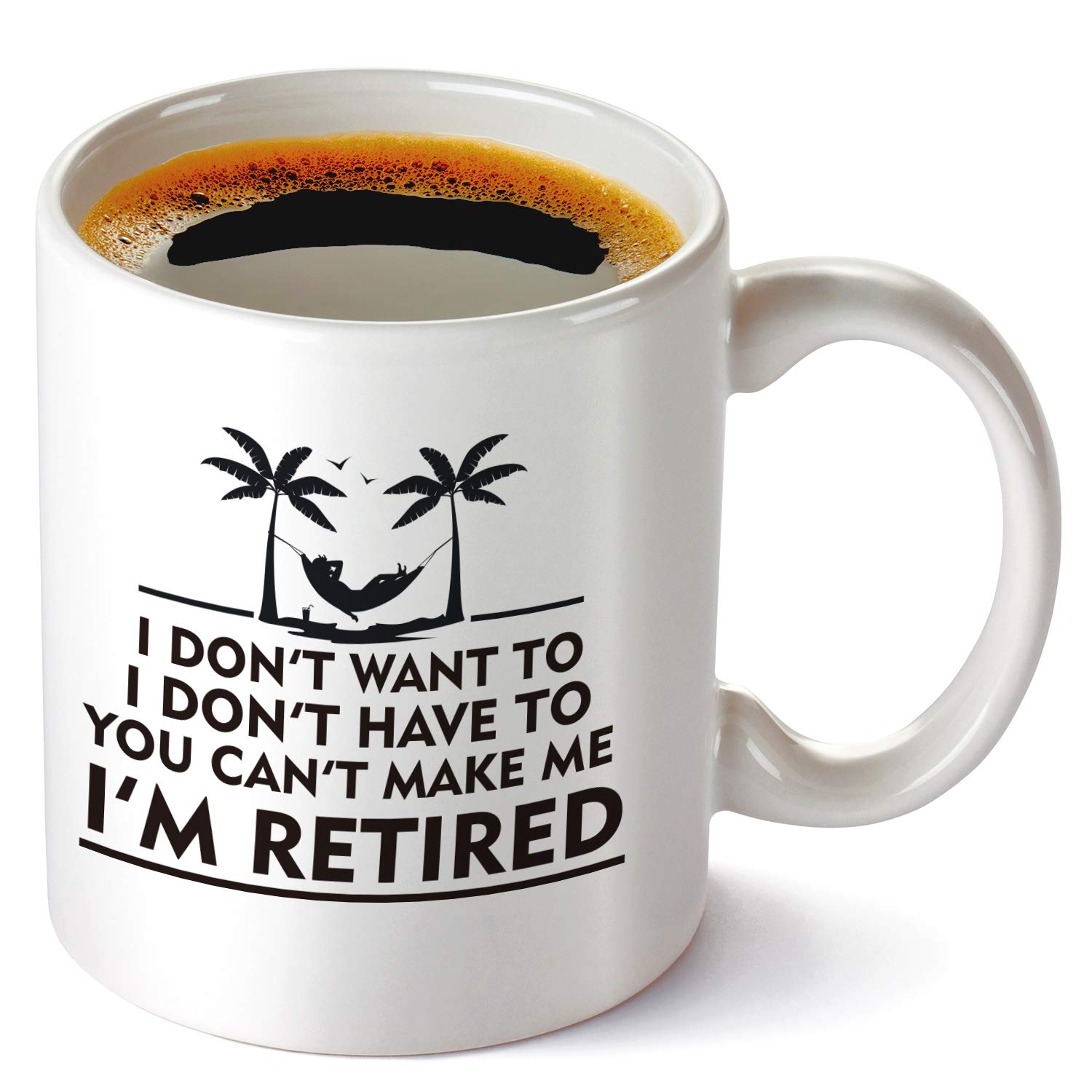 Giftideaworkshop Funny Retirement Gifts Gag for Women Men Dad Mom Husband Wife Boyfriend Humorous Nurse Teacher Retired Gag Gift Coffee Mug for Coworkers Office, Family.