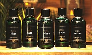 Eau de Parfum Collection: Fresco, Ataraxia, Helios, Passione, and Bacetto – 5 Unisex Luxury Fragrances with Vanilla, Oud, Coffee, and Amber Notes, 3.4 Oz Each