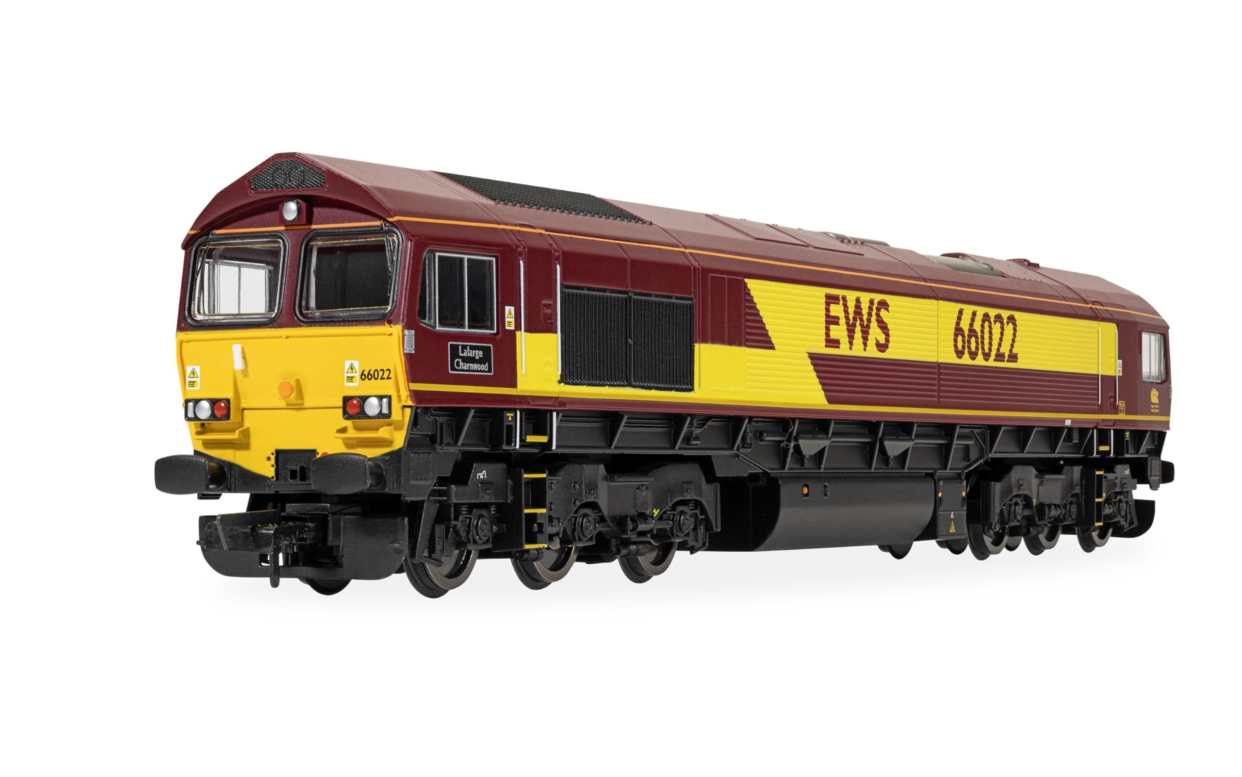 Hornby R30532TXS RailRoad EWS Class 66 Lafarge Charnwood 66022 OO Gauge