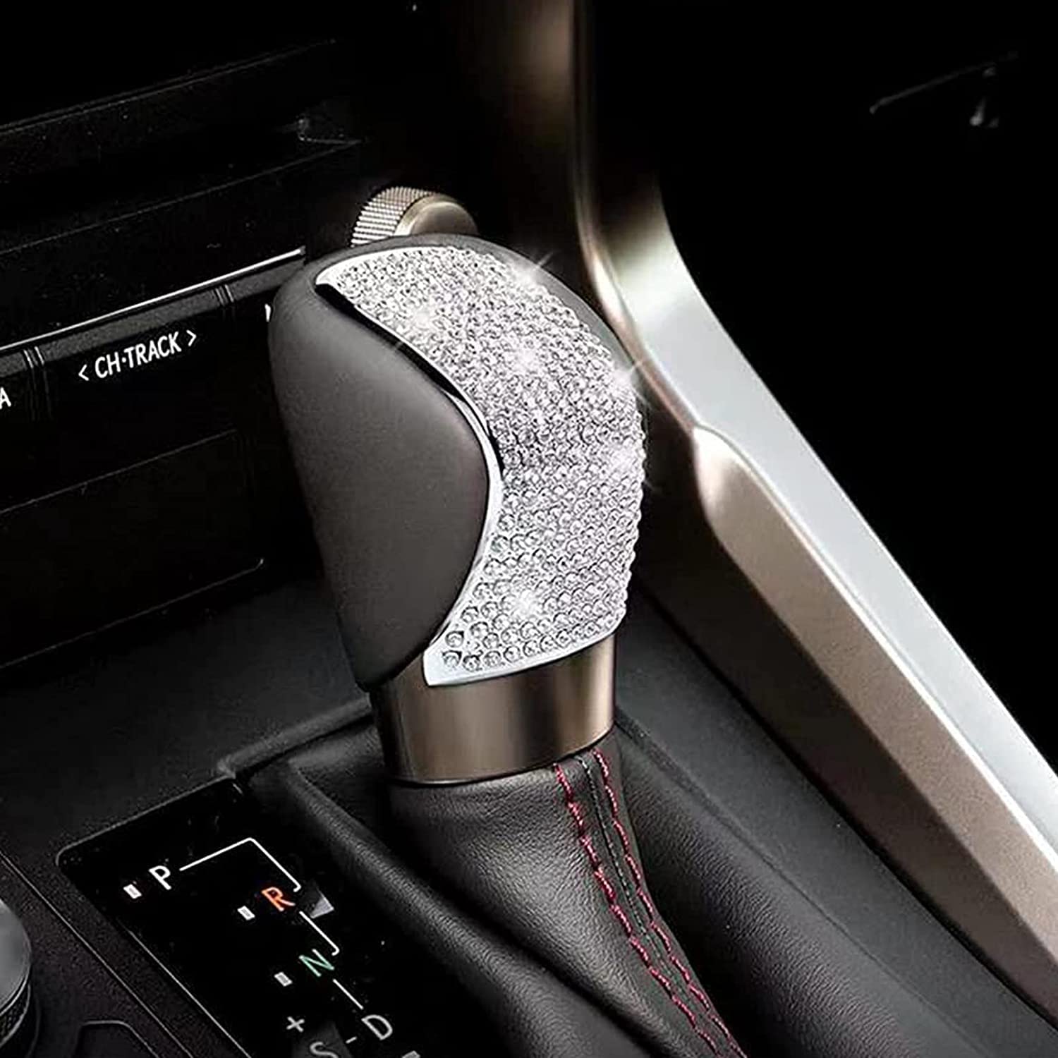 Amazon.com: HHLOU Bling Crystal Shifter Gear Lever Accessories