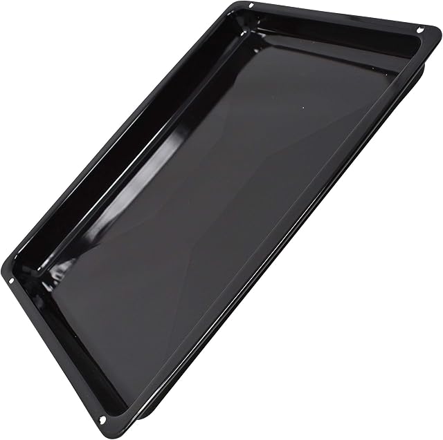 sparefixd Enamel Baking Drip Tray Grill Pan 462 x 365mm to Fit Beko Oven