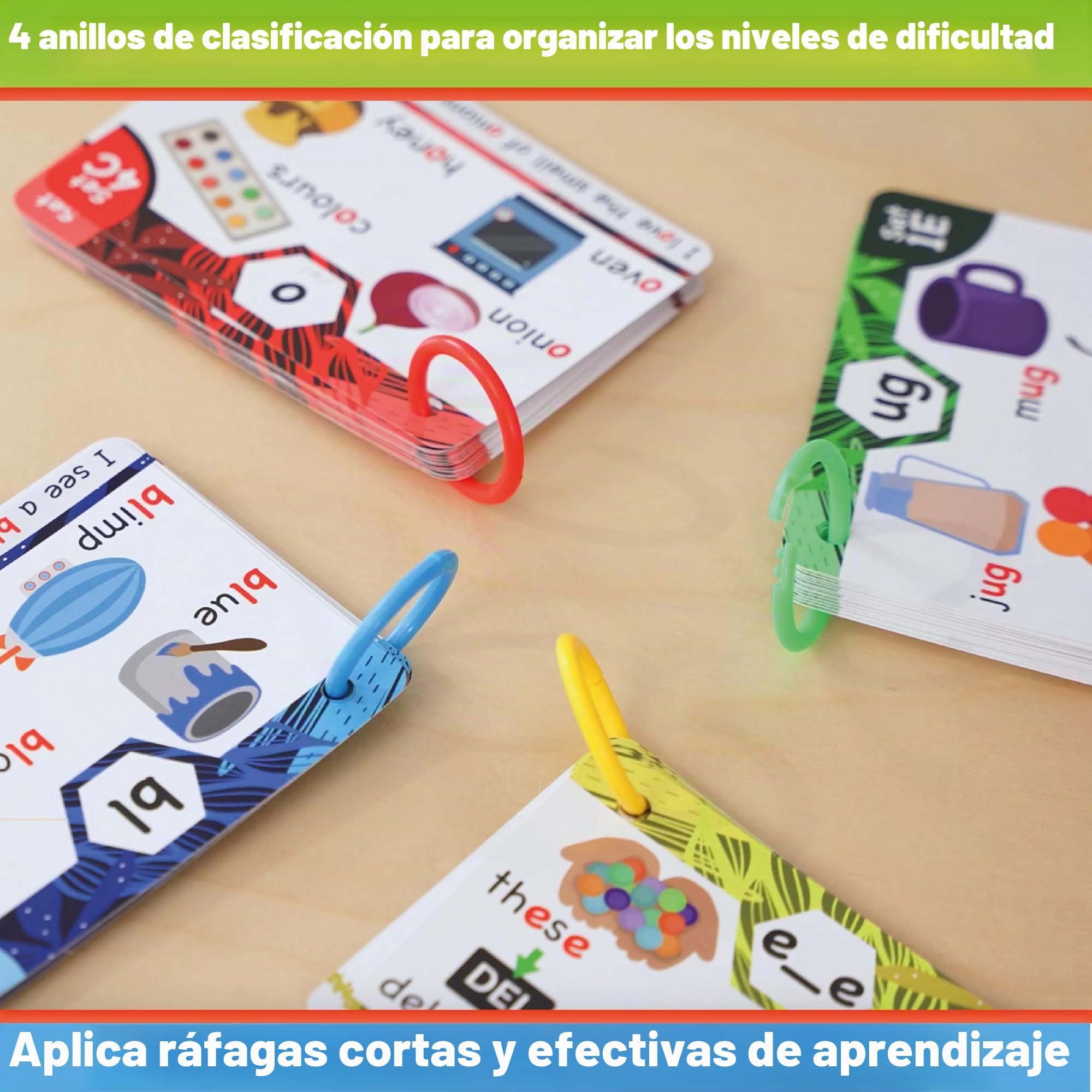 THE BAMBINO TREE Tarjetas flash fonéticas