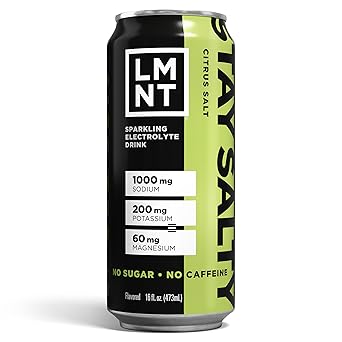 LMNT Sparkling Electrolyte Drink - Citrus Salt | 12-Count
