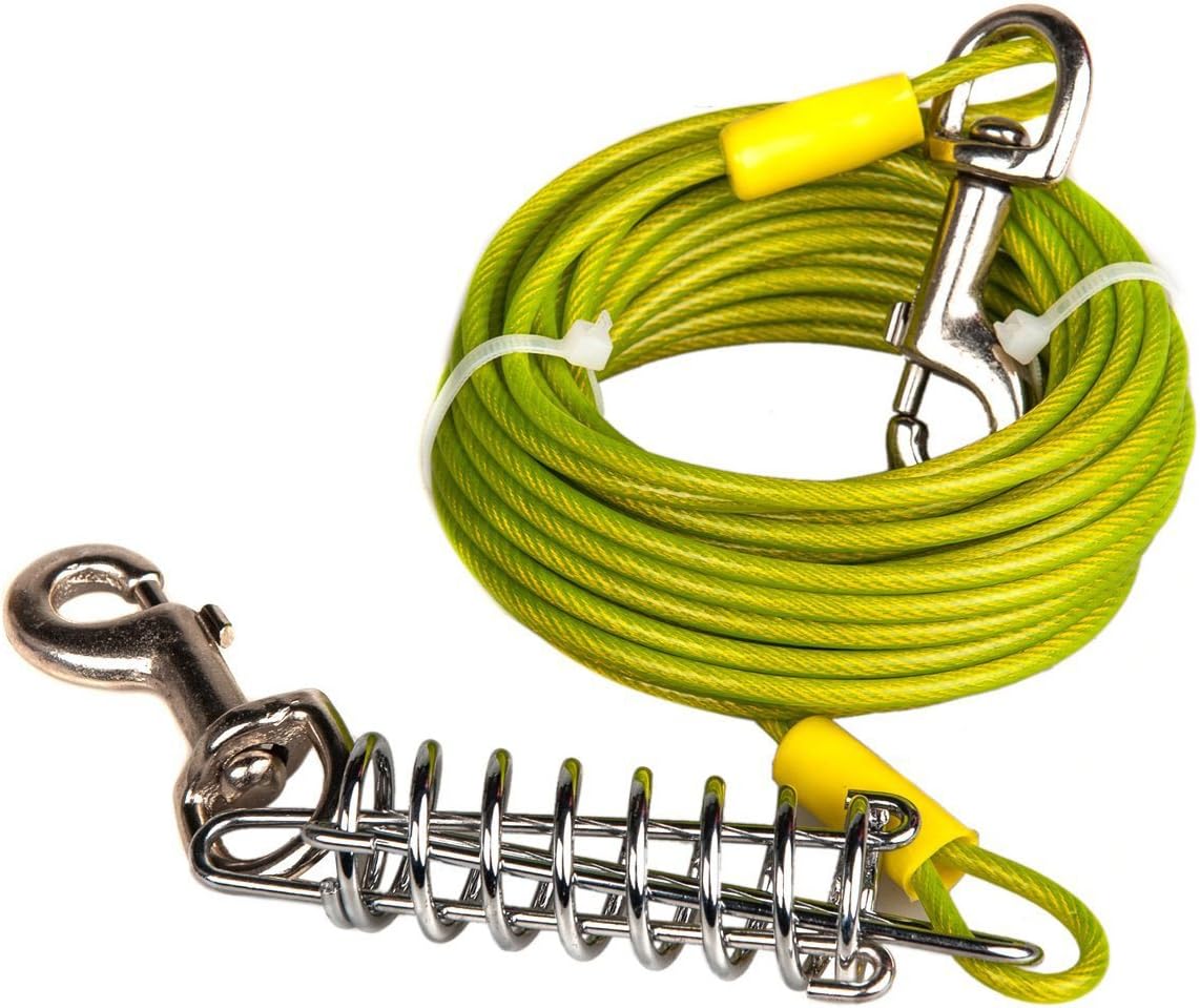 Favorite Tie Out Cable for Dogs, 30-feet, 3 Colors