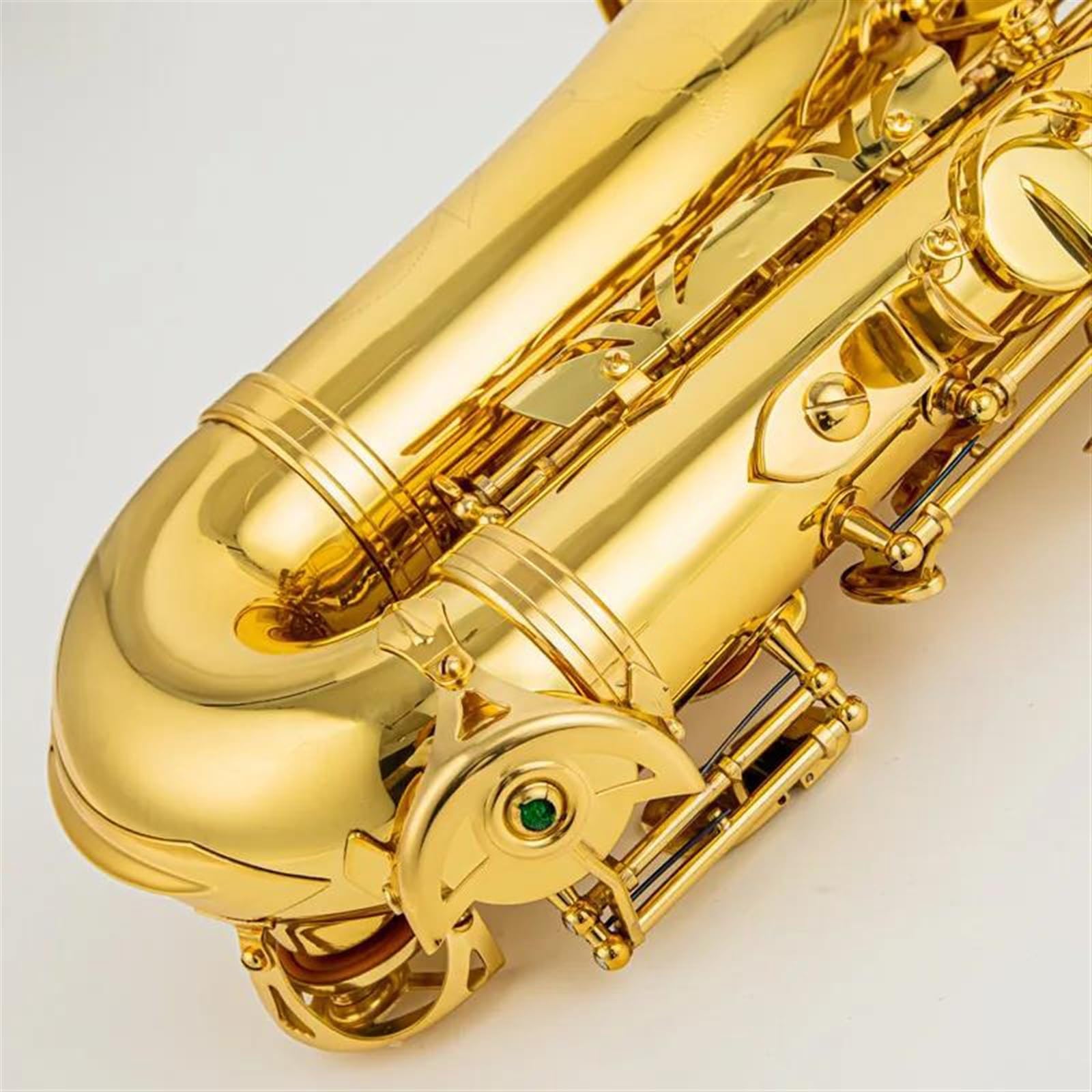 Amazon | 木管楽器 アルト Eb サックス ブラス ゴールド ラッカー 楽器 