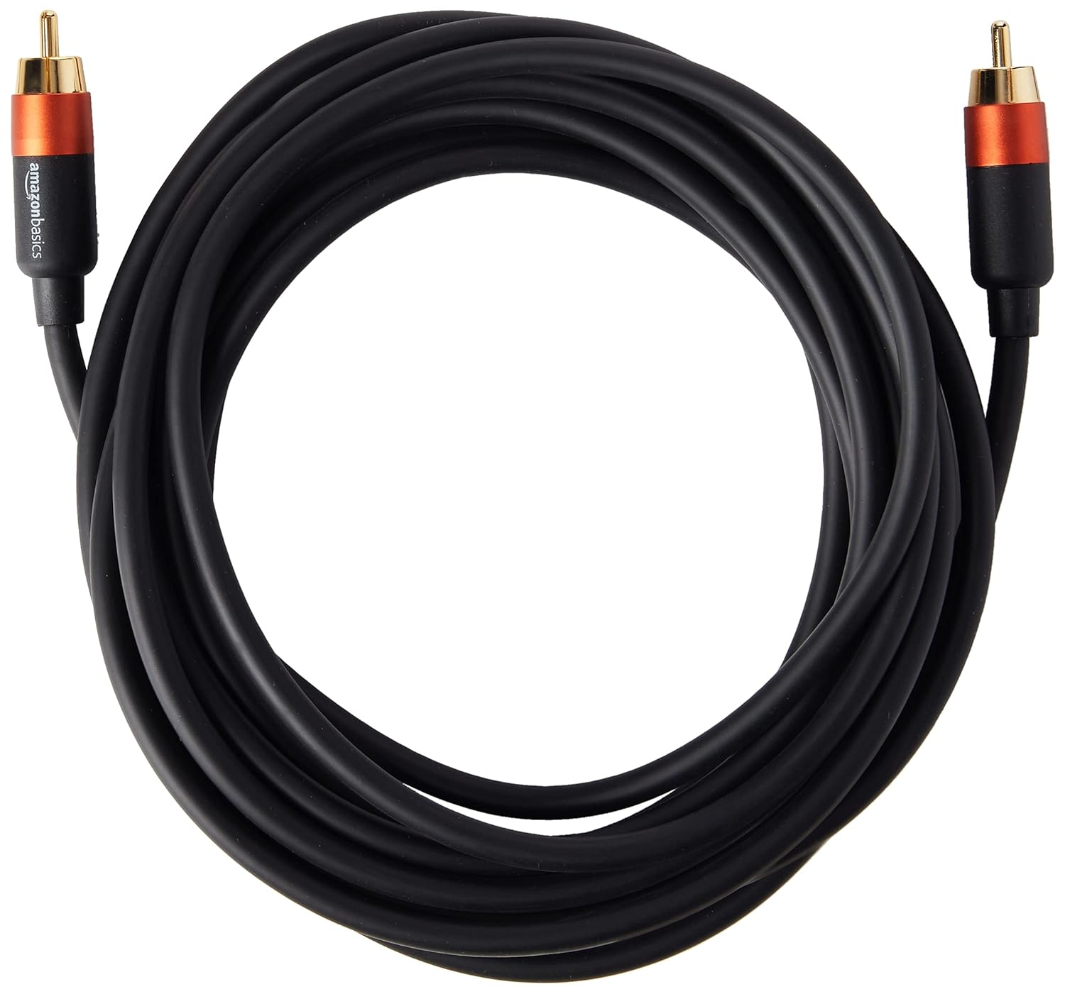 Buy AmazonBasics PBH22672 Digital Audio Coaxial Cable 15 Feet, Black