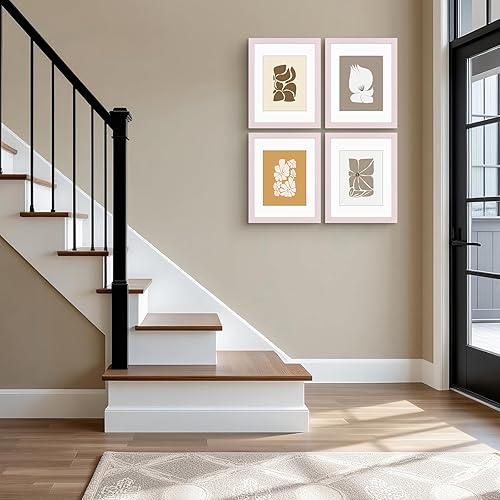 Vista 127 de Frametory, Los marcos de 16 x 20 pulgadas muestran imágenes de 11 x 14 pulgadas con paspartú o fotos de 16 x 20 pulgadas sin paspartú, vidrio Plata